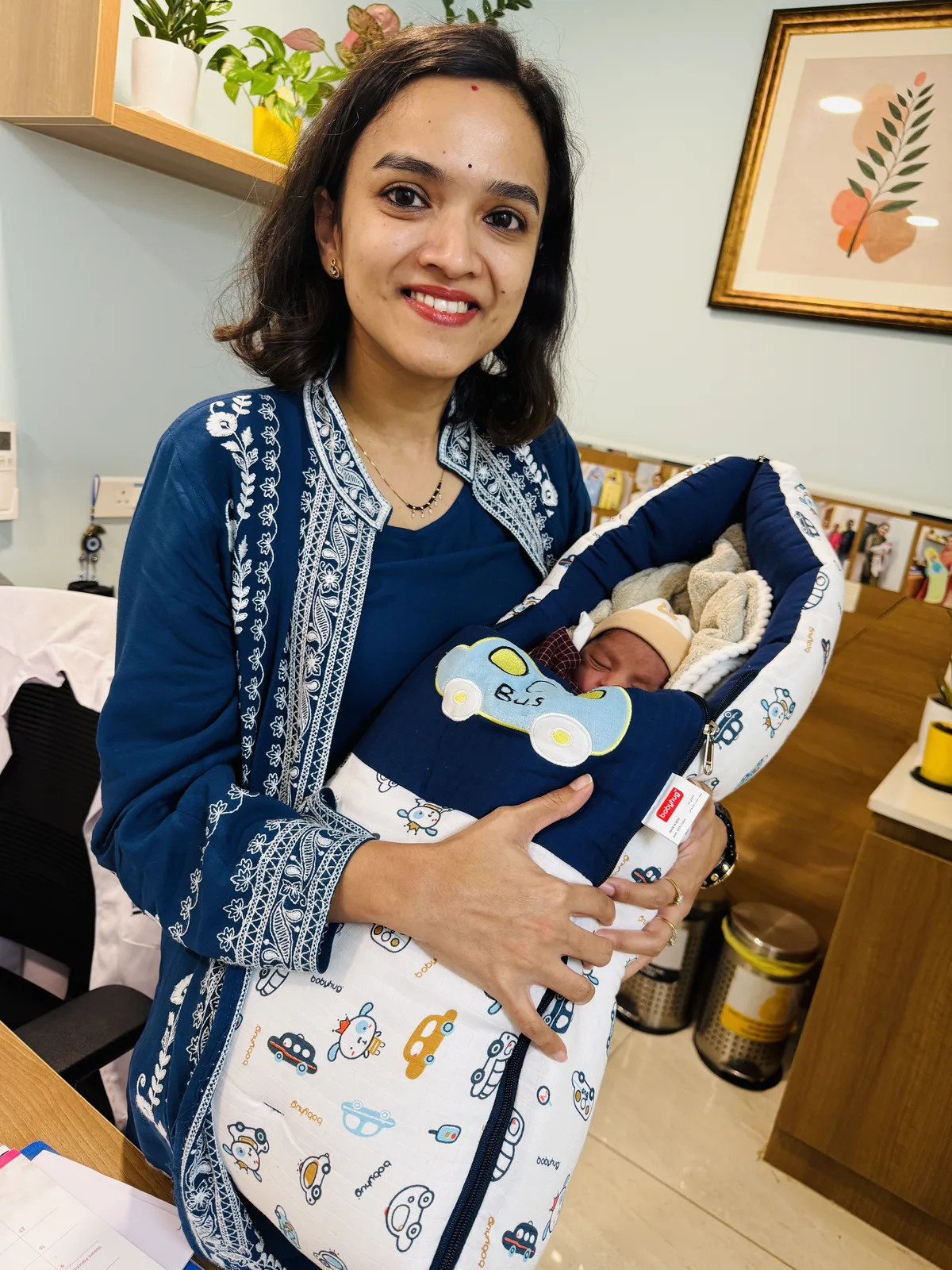 Moment at Dr. Sharvari's clinic