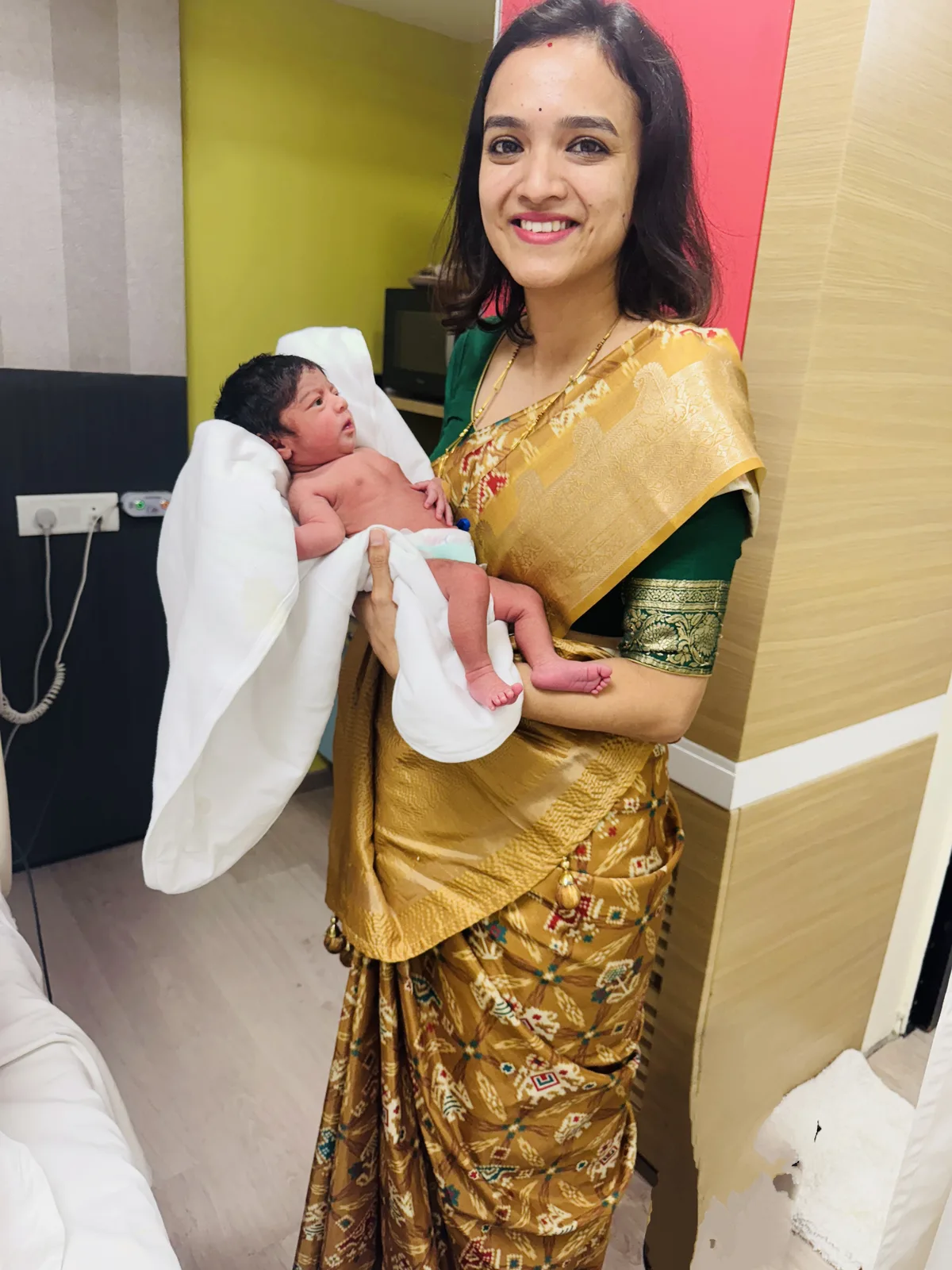 Moment at Dr. Sharvari's clinic