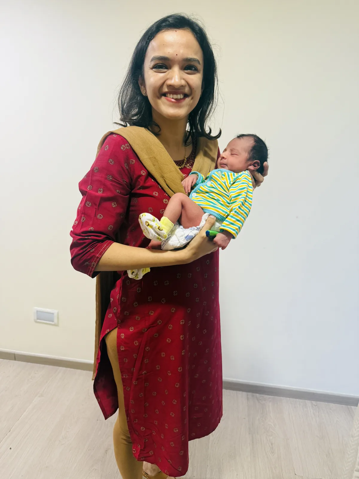 Moment at Dr. Sharvari's clinic