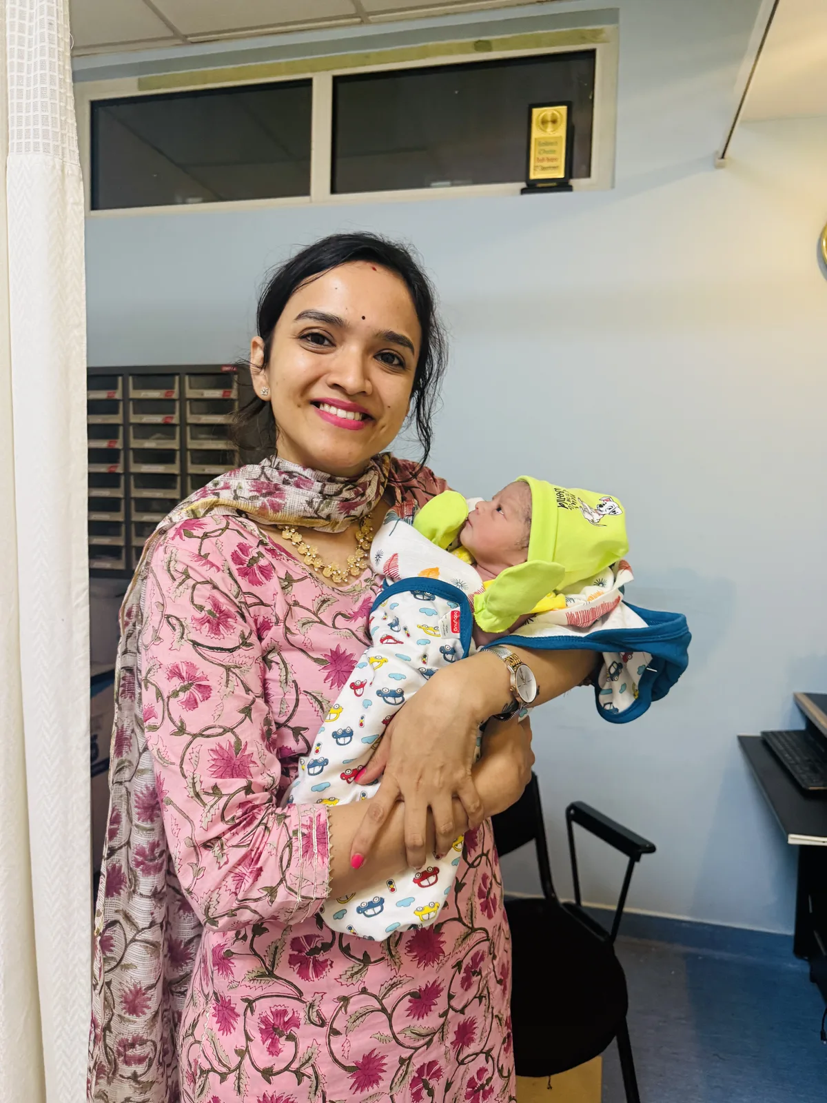 Moment at Dr. Sharvari's clinic