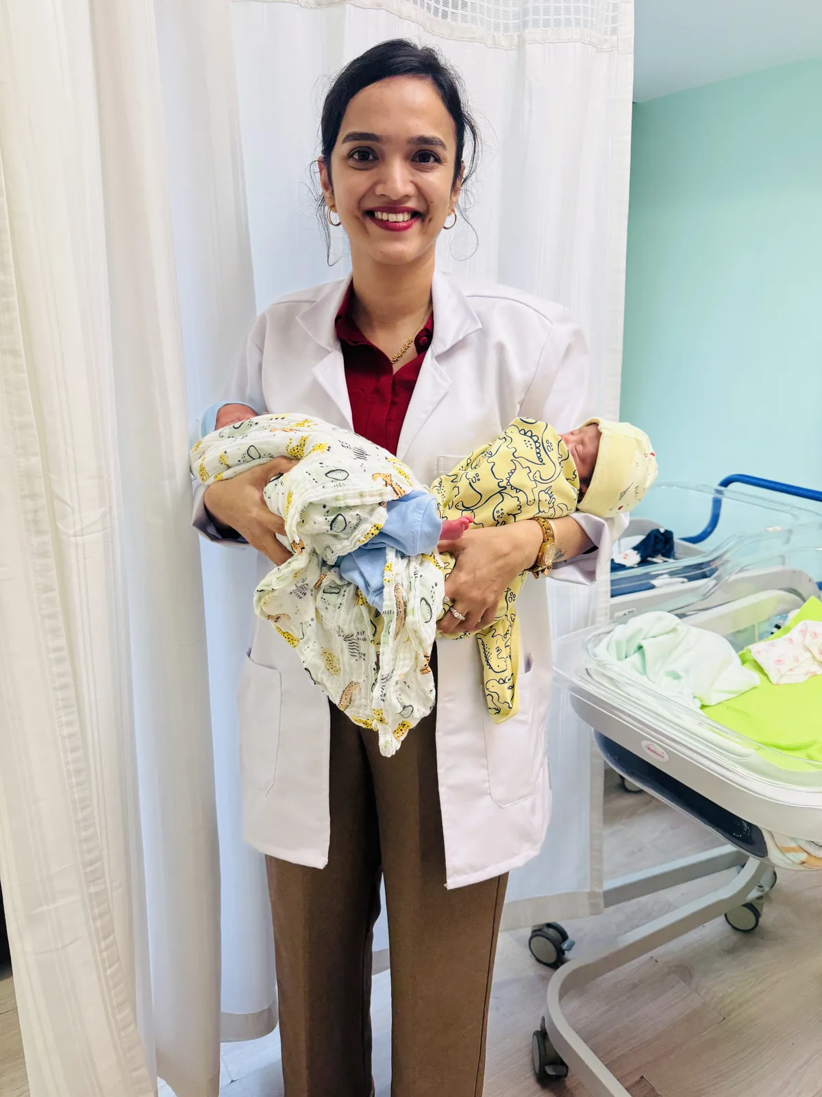 Moment at Dr. Sharvari's clinic