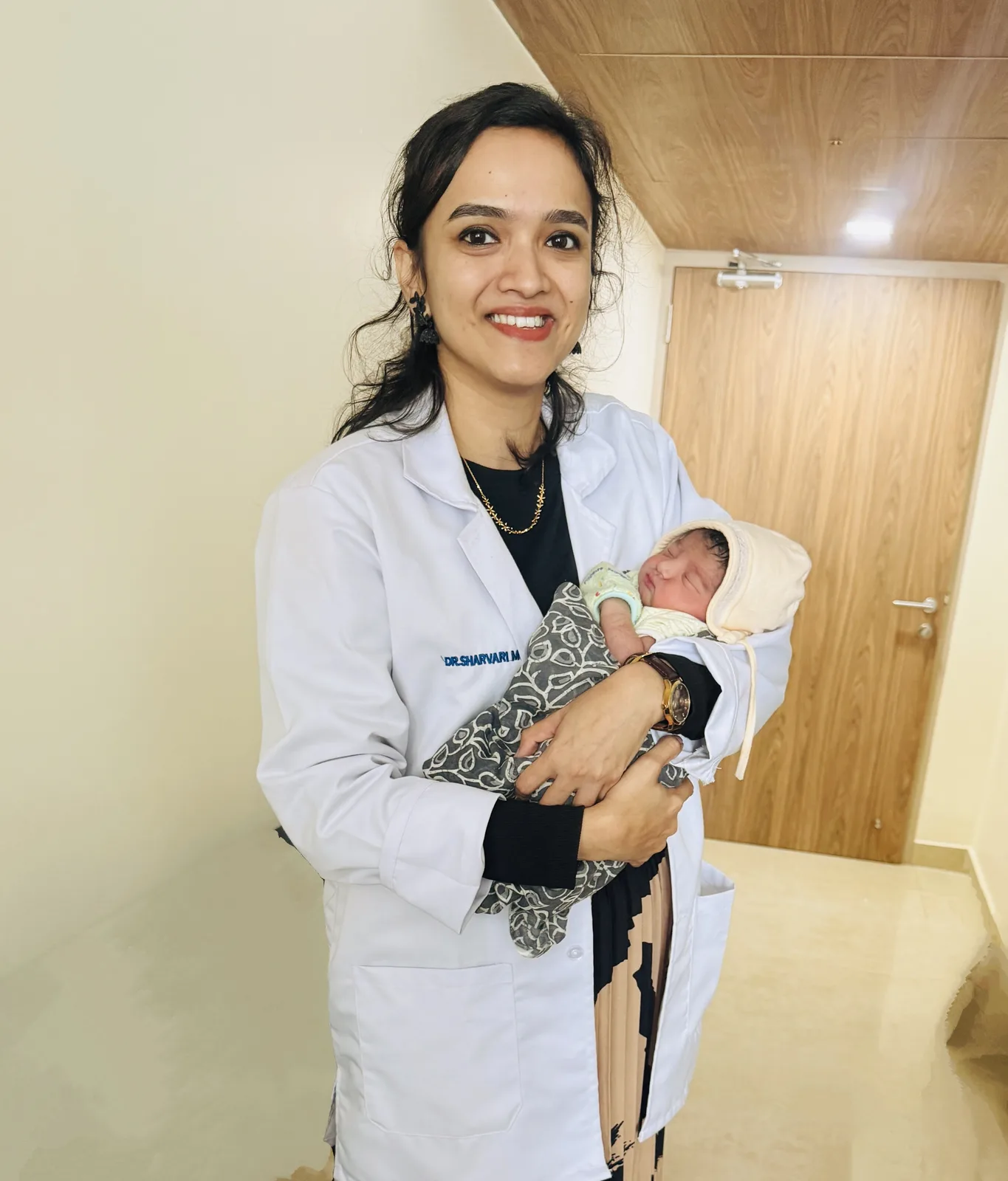 Moment at Dr. Sharvari's clinic