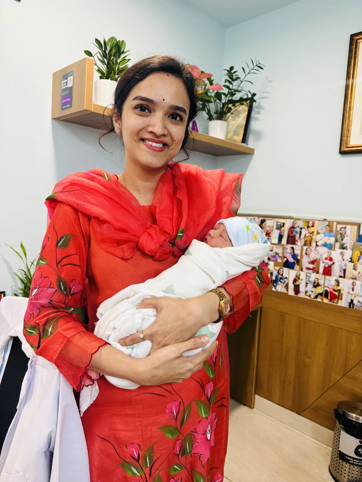Moment at Dr. Sharvari's clinic