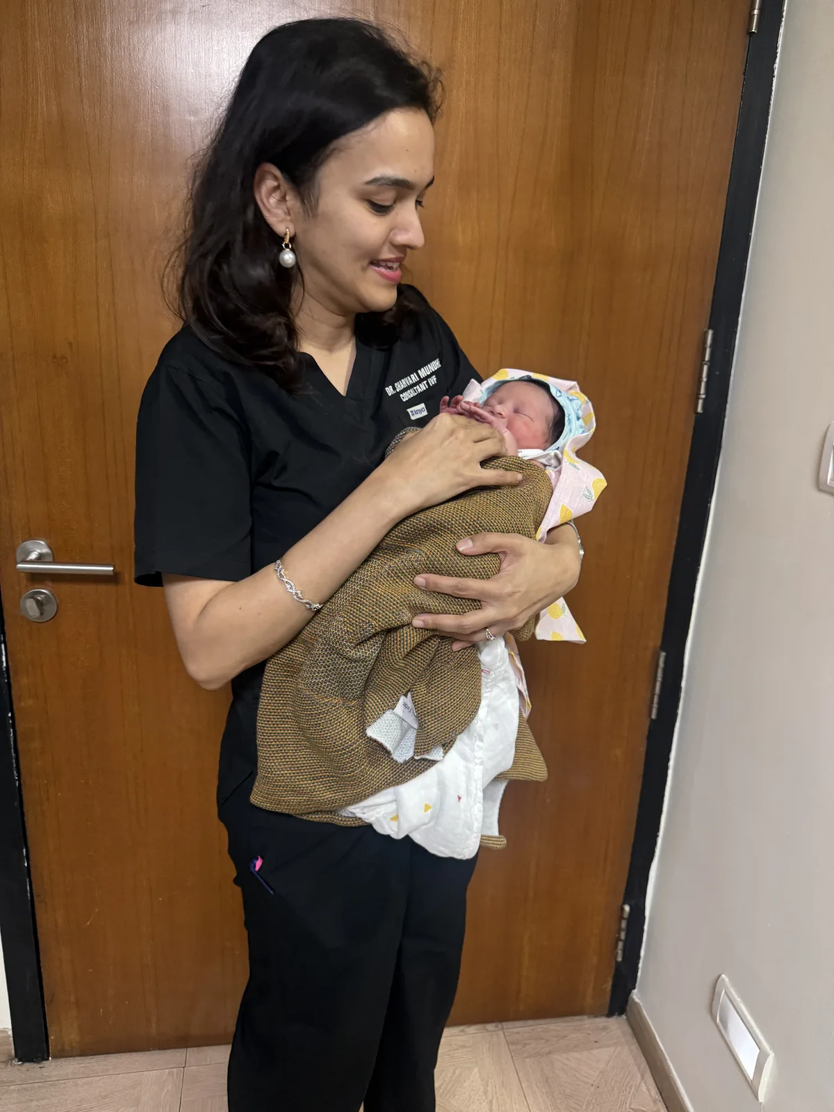 Moment at Dr. Sharvari's clinic