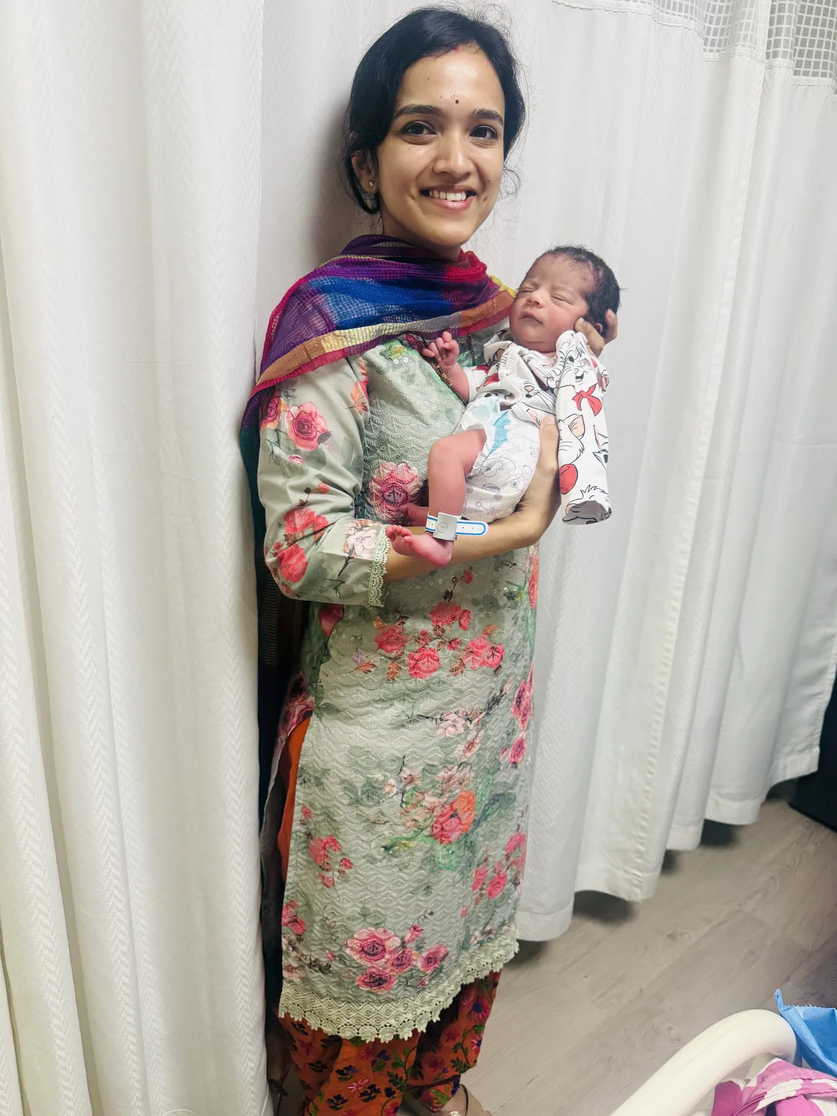 Moment at Dr. Sharvari's clinic