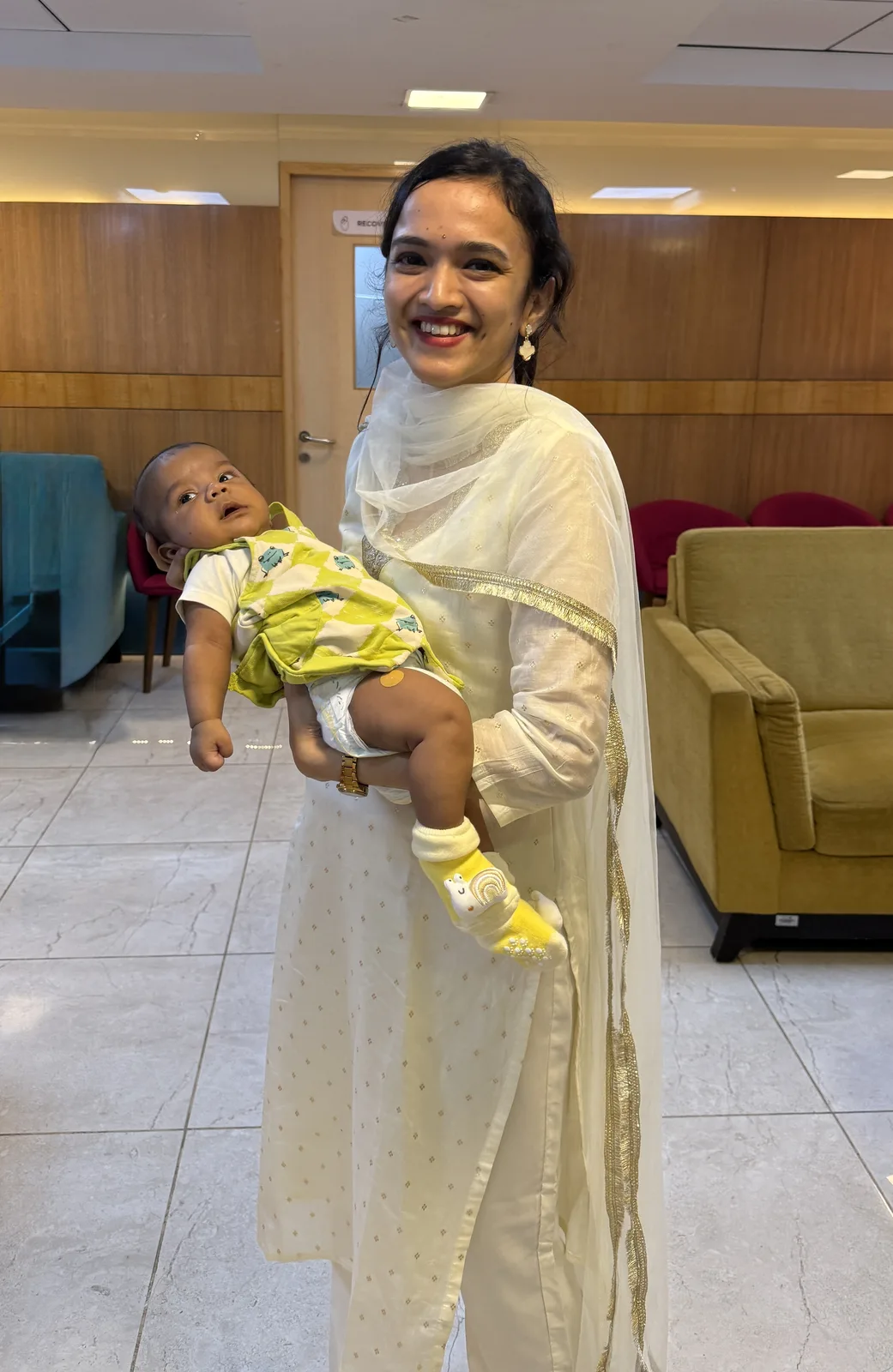 Moment at Dr. Sharvari's clinic