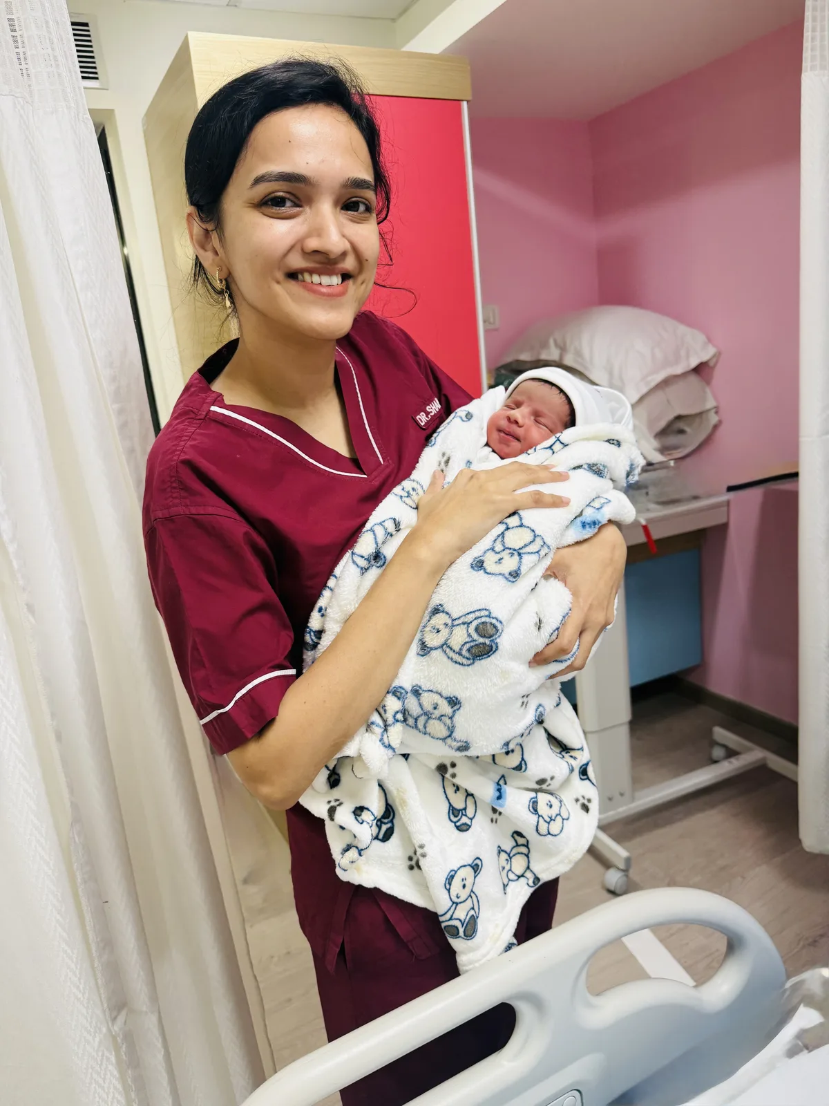 Moment at Dr. Sharvari's clinic
