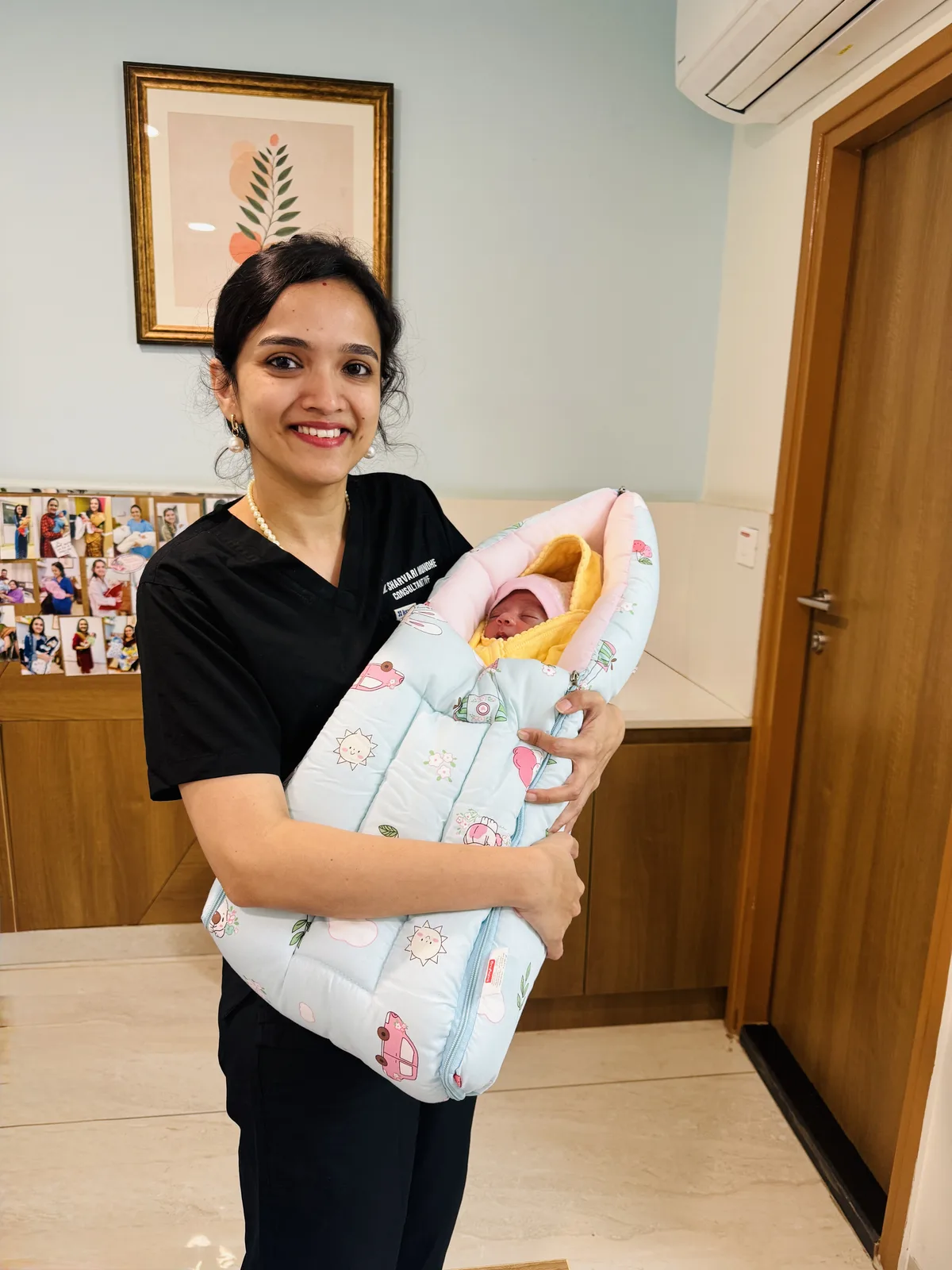 Moment at Dr. Sharvari's clinic