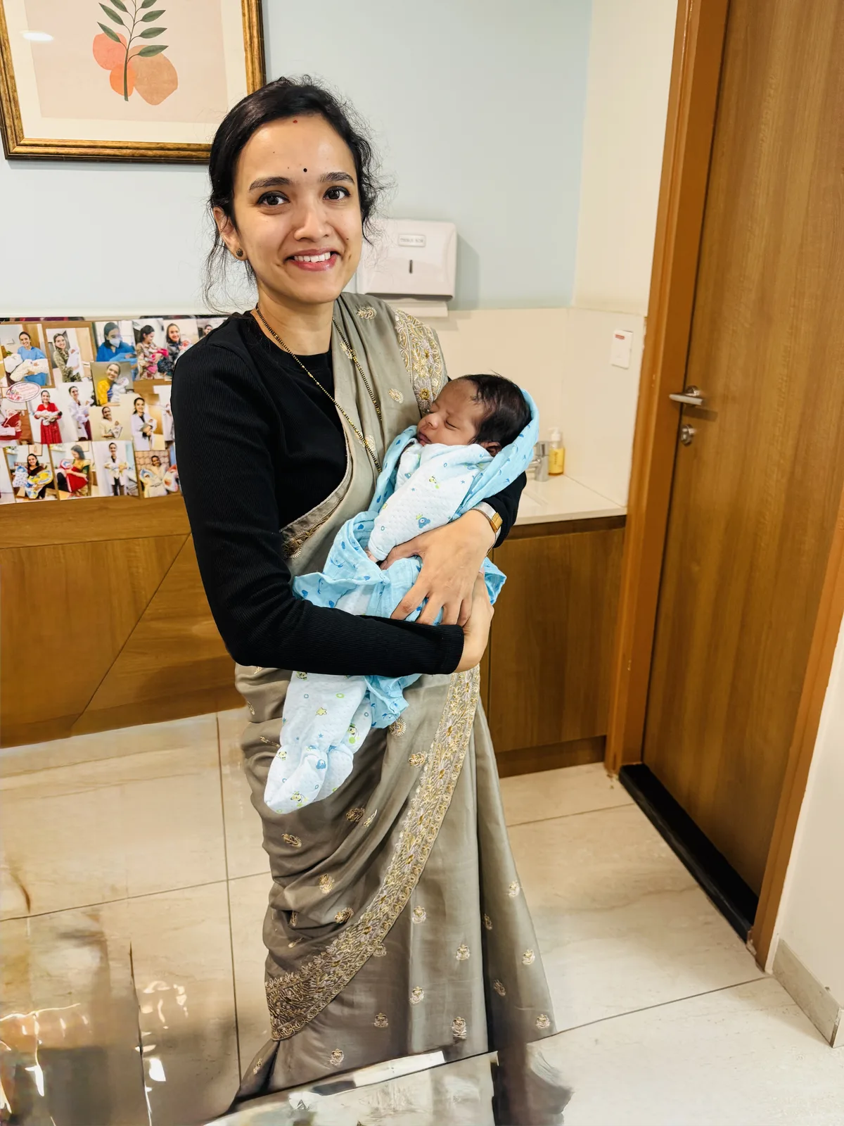 Moment at Dr. Sharvari's clinic