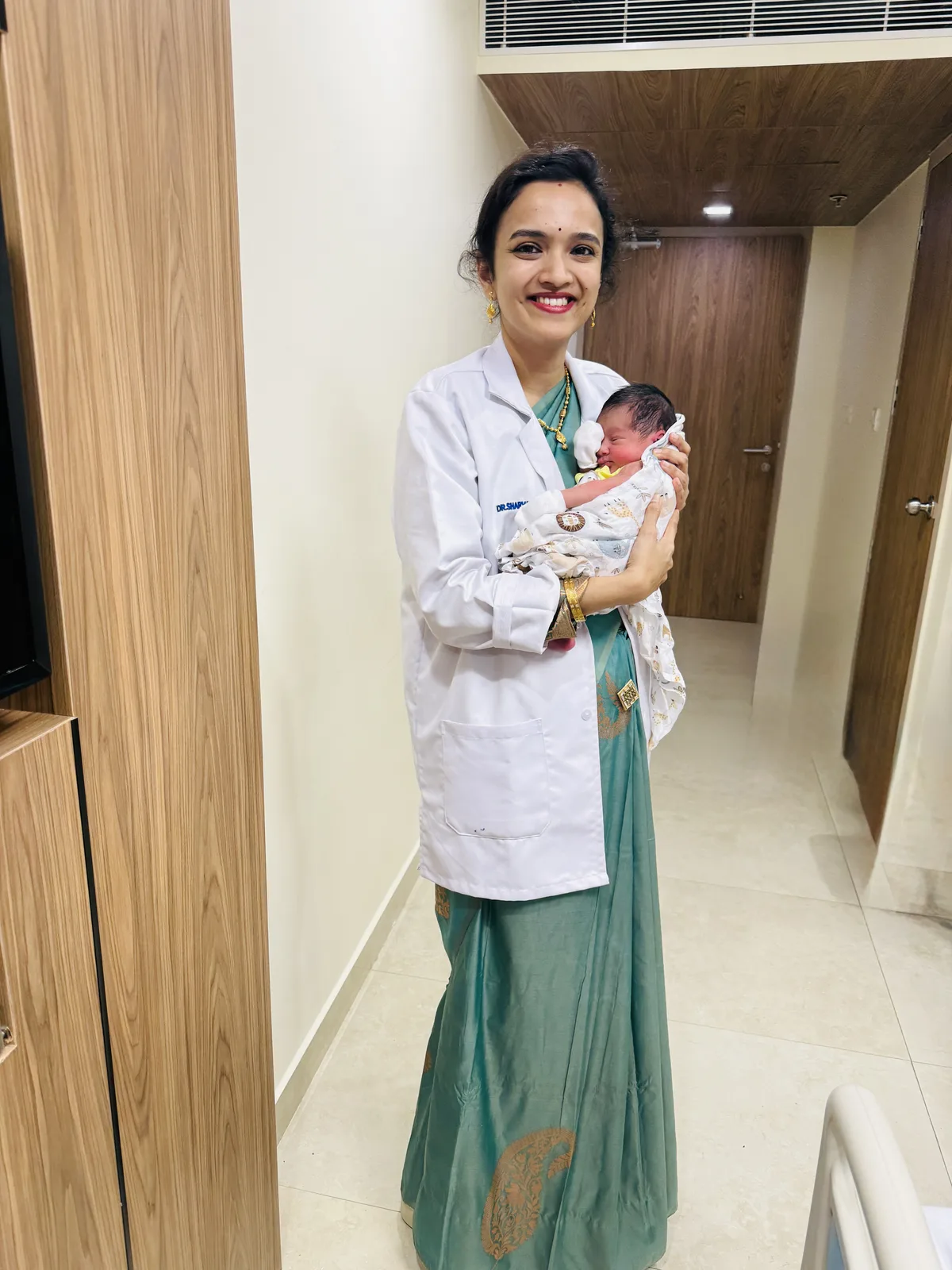 Moment at Dr. Sharvari's clinic