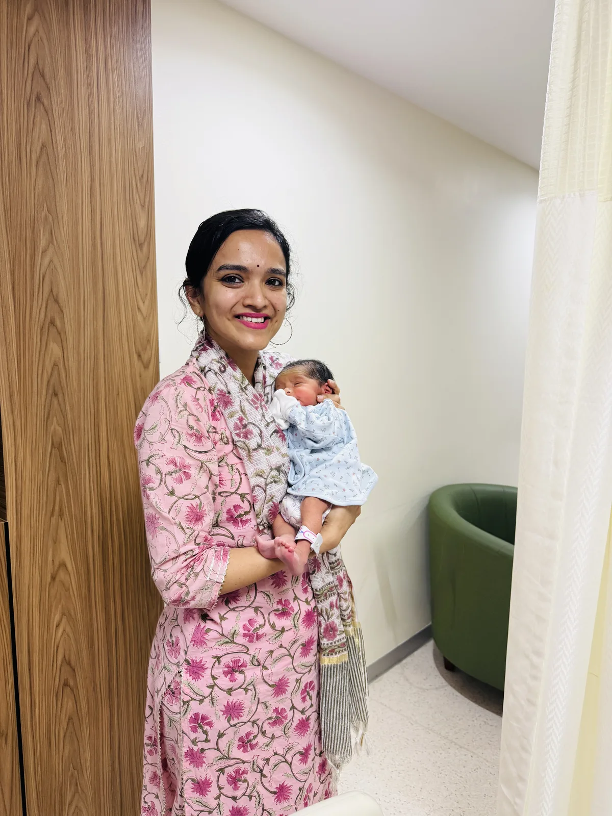 Moment at Dr. Sharvari's clinic