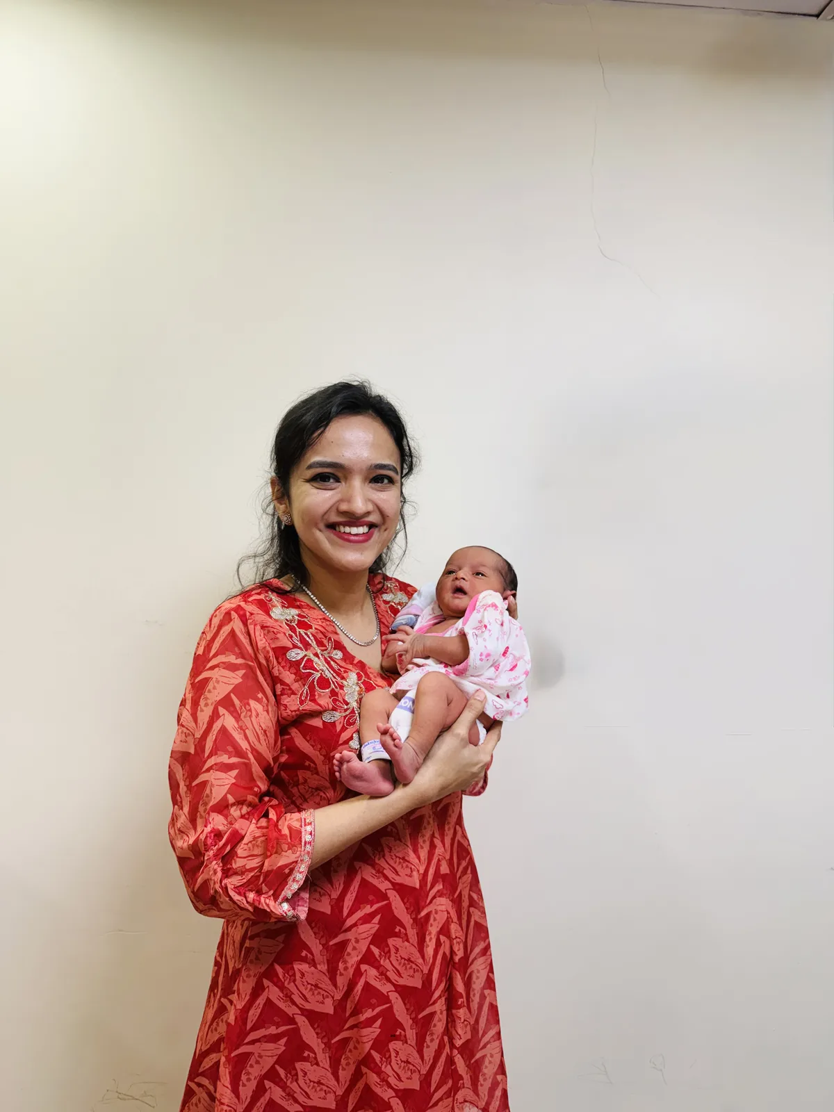 Moment at Dr. Sharvari's clinic