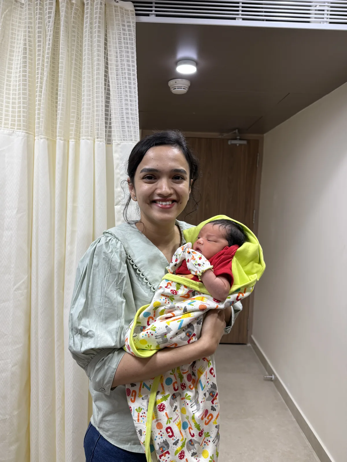 Moment at Dr. Sharvari's clinic