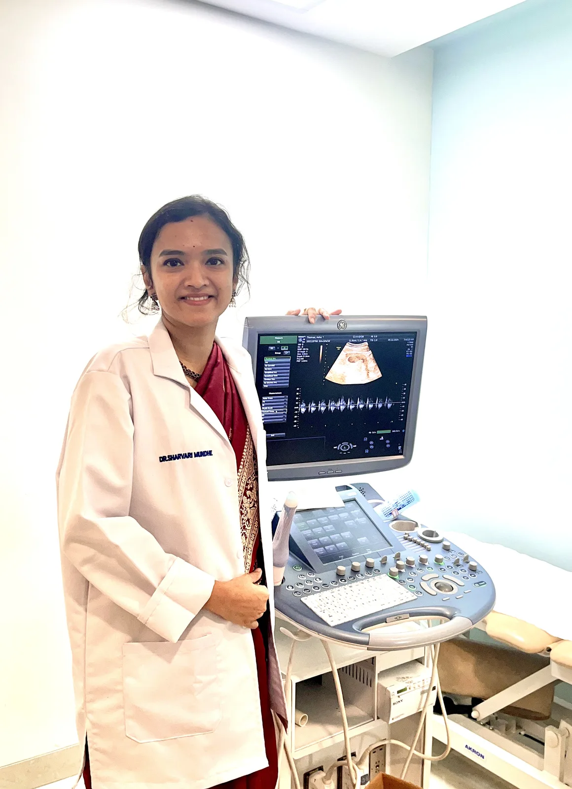 Moment at Dr. Sharvari's clinic